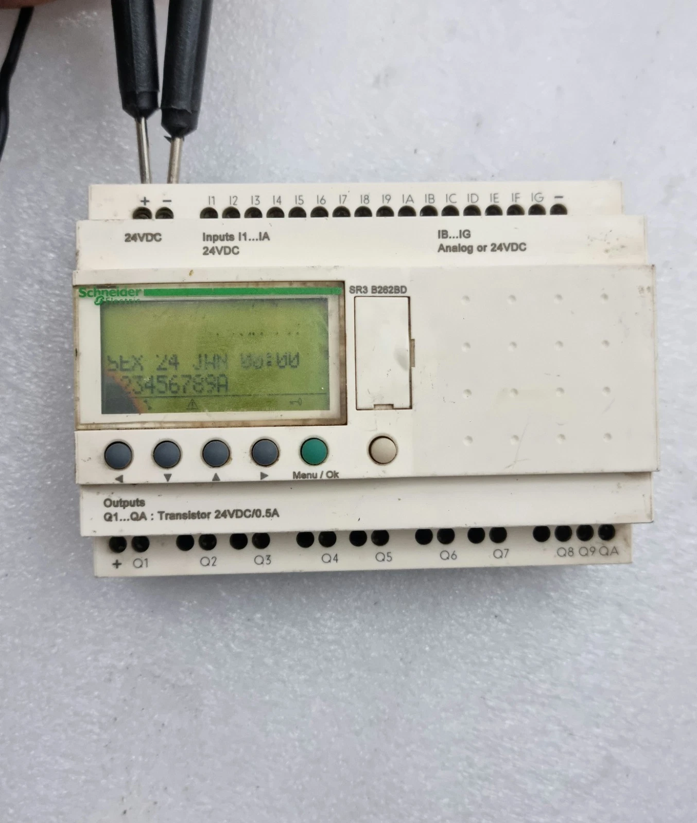 Schneider Electric Zelio SR3 B262BD 24Vdc Modular Smart Relay SR3B262BD For Part